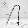 Architect Gooseneck Light (G-Clamp Style)