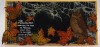 Autumn Nights A5 Red Rubber Stamp by Kay Halliwell-Sutton