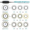 Clip On Mini Ring Light and Phone Holder