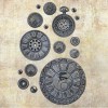 Prima Finnabair 5'' x 8'' Silicone Mould - Clock Faces