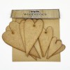 Woodology - Folk Hearts - Set of 8