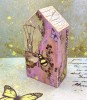 Giant Bee A6 Red Rubber Stamp