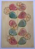 Mid Mod 1 A5 Red Rubber Stamp by Mike Deakin