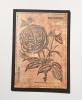 Old Rose DL Red Rubber Stamp