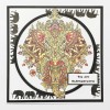 Ornate Elephant A5 Red Rubber Stamp by Zuri Designs