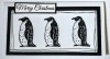 Polar Bear A6 Red Rubber Stamp