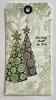 Warm Winter Wishes A6 Red Rubber Stamp by Janine Gerard-Shaw