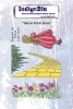 Yellow Brick Road A6 Red Rubber Stamp