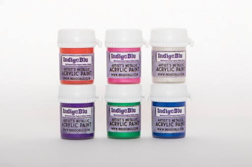 Artist's Metallic Acrylic Paint Set - Bedtime Stories - (20ml x 6)