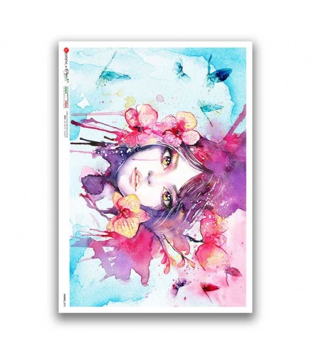 Premium Rice Paper - Fairies-0095 - 1 Design of A4