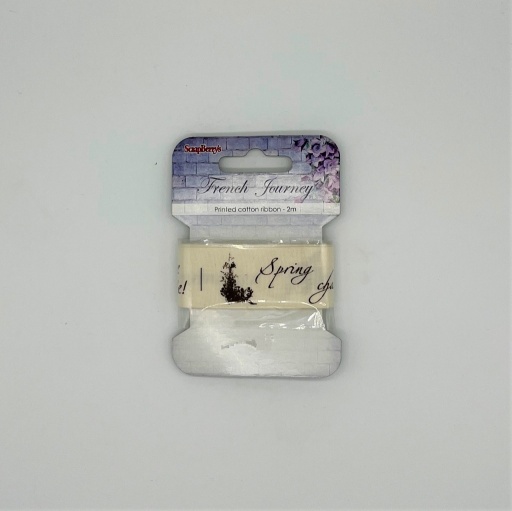 Printed Ribbon - French Journey