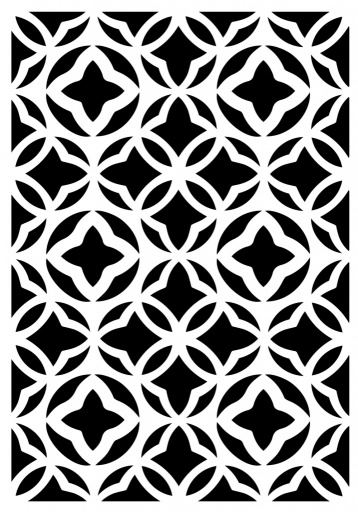 Stencil - Pugin (8x5 inch)