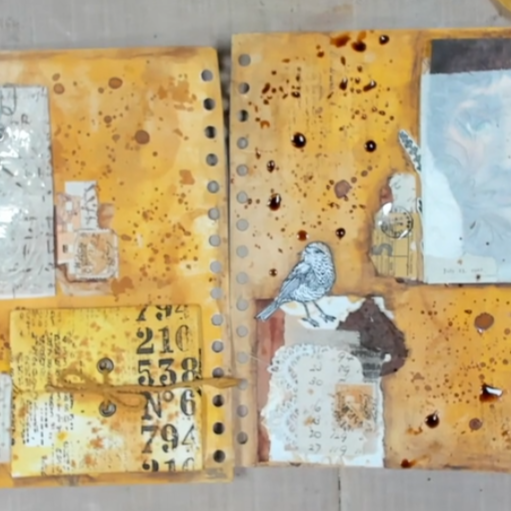 Art Journaling Class Videos - IndigoBlu