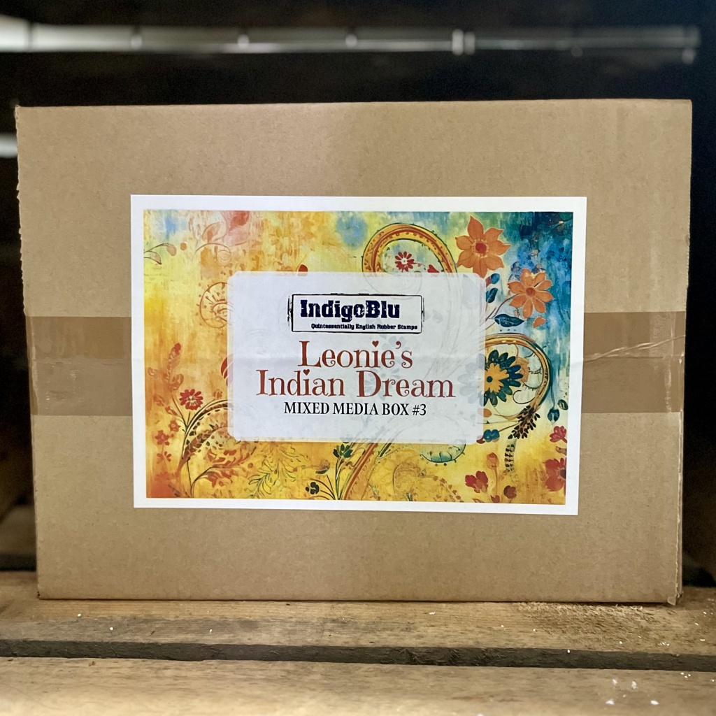 Mixed Media Box 3 Leonie's Indian Dream IndigoBlu