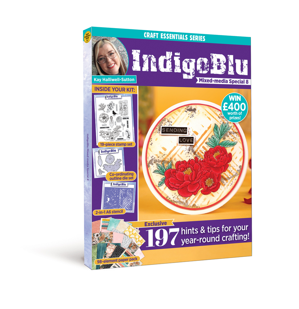 IndigoBlu Mixed Media Magazine Box Kit 8 IndigoBlu