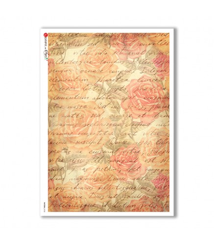 Premium Rice Paper - Pattern (0135) - 1 Design